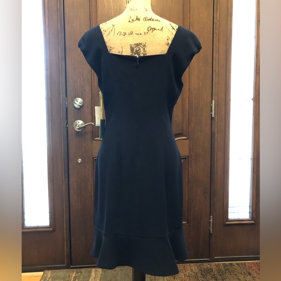 CeCe Meadow Monet Caviar (Navy) Dress - Size 6 NWT - Picture 2 of 9